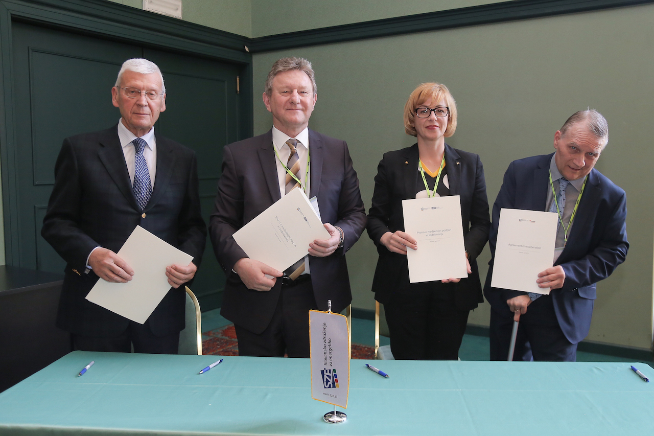 Slovensko združenje za energetiko slavnostno podpisalo 3 sporazume o medsebojnem sodelovanju