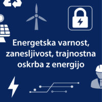 Energetska varnost, zanesljivost trajnostne oskrbe z energijo