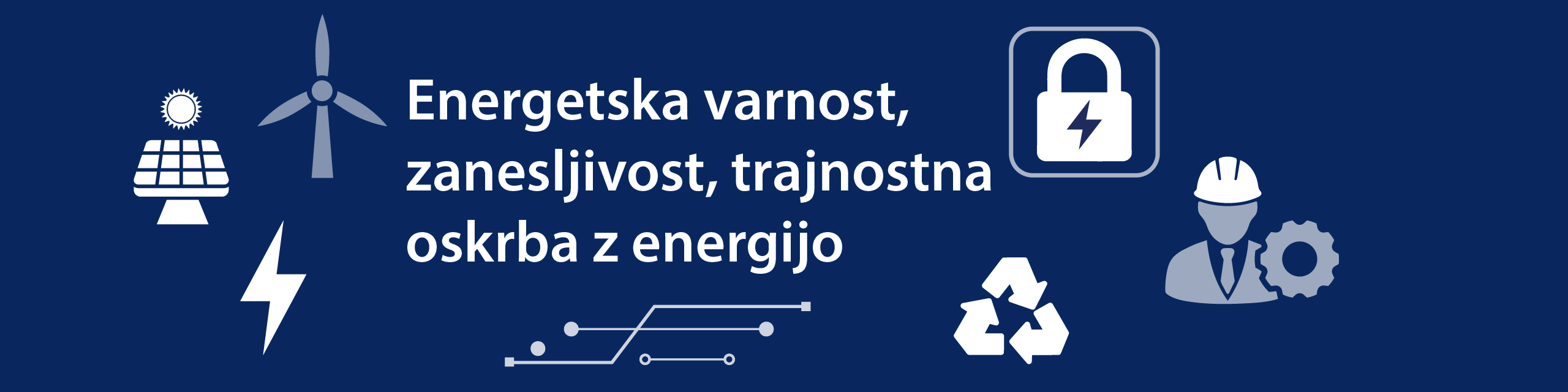 Energetska varnost, zanesljivost trajnostne oskrbe z energijo