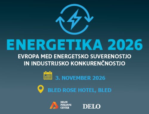 Vabilo | Energetika 2026: Evropa med energetsko suverenostjo in industrijsko konkurenčnostjo